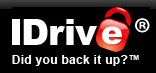 IDrive logo.